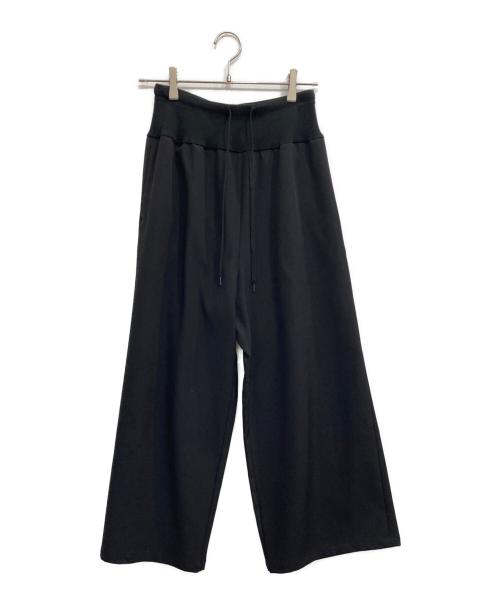 BEARDSLEY（ビアズリー）BEARDSLEY (ビアズリー) ウエストリブストレッチツイルパンツ ブラック サイズ:1の古着・服飾アイテム