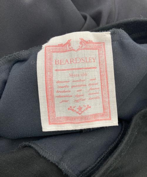 BEARDSLEY（ビアズリー）BEARDSLEY (ビアズリー) ウエストリブストレッチツイルパンツ ブラック サイズ:1の古着・服飾アイテム
