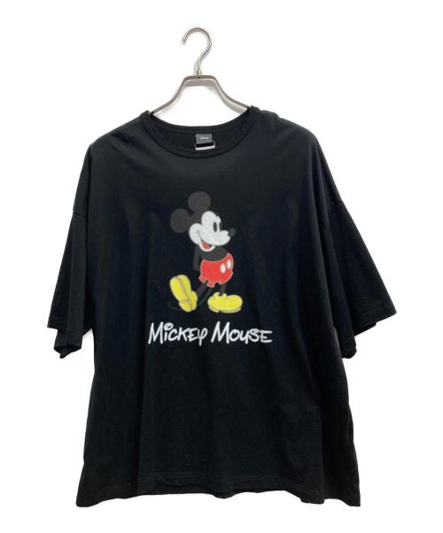 Name.（ネーム）Name. (ネーム) DISNEY (ディズニー) OUT OF FOCUS PRINT TEE MICKEY MOUSE/半袖カットソー ブラック サイズ:1の古着・服飾アイテム