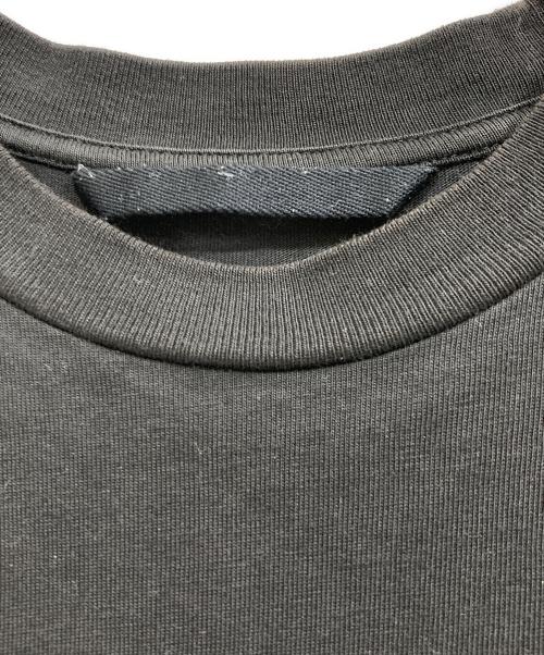 MONCLER（モンクレール）MONCLER (モンクレール) PRINT LOGO COTTON S/S T-SHIRT/プリント　ロゴ　コットン　ショートスリーブ　Tシャツ ブラック サイズ:Ｍの古着・服飾アイテム