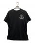 MONCLER（モンクレール）の古着「PRINT LOGO COTTON S/S T-SHIRT/プリント　ロゴ　コットン　ショートスリーブ　Tシャツ」｜ブラック