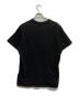 MONCLER (モンクレール) PRINT LOGO COTTON S/S T-SHIRT/プリント　ロゴ　コットン　ショートスリーブ　Tシャツ ブラック サイズ:Ｍ：25000円