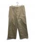 ATLAST & CO（アットラスト）の古着「CHINO WORK PANTS」｜カーキ