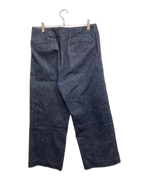 ATLAST & CO（アットラスト）ATLAST & CO (アットラスト) ワーク デニムチノパンツ インディゴ サイズ:W32の古着・服飾アイテム