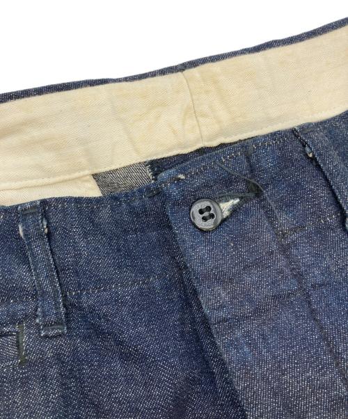 ATLAST & CO（アットラスト）ATLAST & CO (アットラスト) ワーク デニムチノパンツ インディゴ サイズ:W32の古着・服飾アイテム