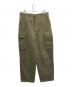 KAPTAIN SUNSHINE（キャプテンサンシャイン）の古着「Fatigue Pants/M-47後期モデル コットンシルクリネン ファティーグパンツ」｜オリーブ