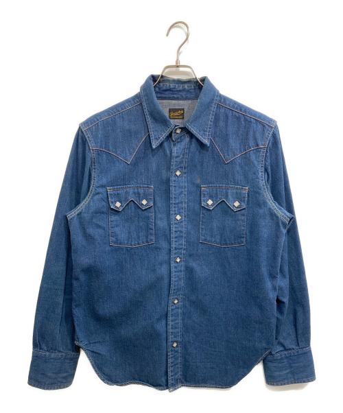 TENDERLOIN（テンダーロイン）TENDERLOIN (テンダーロイン) WESTERN DENIM SHIRTS/ウエスタン デニムシャツ インディゴ サイズ:Ｓの古着・服飾アイテム