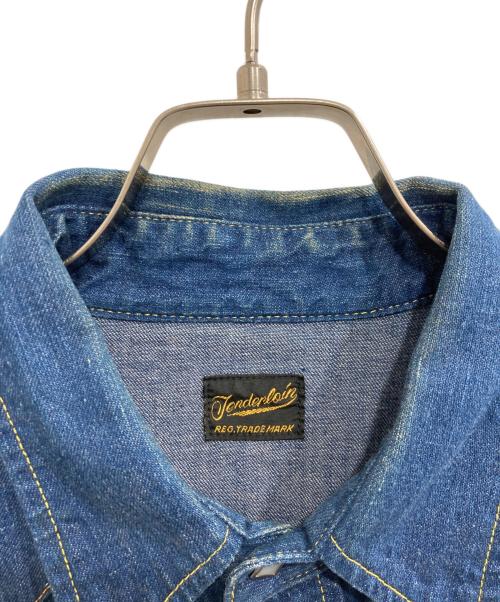 TENDERLOIN（テンダーロイン）TENDERLOIN (テンダーロイン) WESTERN DENIM SHIRTS/ウエスタン デニムシャツ インディゴ サイズ:Ｓの古着・服飾アイテム