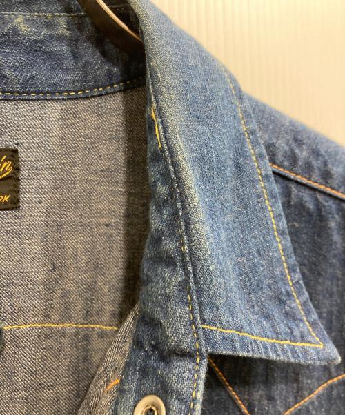 TENDERLOIN（テンダーロイン）TENDERLOIN (テンダーロイン) WESTERN DENIM SHIRTS/ウエスタン デニムシャツ インディゴ サイズ:Ｓの古着・服飾アイテム
