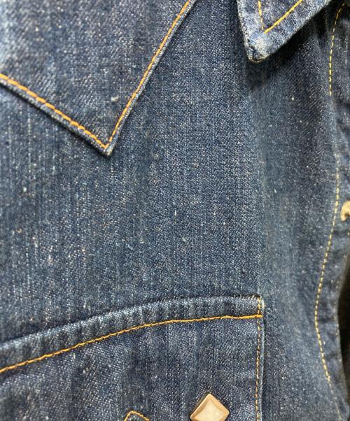 TENDERLOIN（テンダーロイン）TENDERLOIN (テンダーロイン) WESTERN DENIM SHIRTS/ウエスタン デニムシャツ インディゴ サイズ:Ｓの古着・服飾アイテム