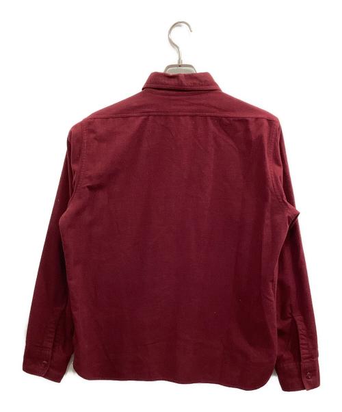 TENDERLOIN（テンダーロイン）TENDERLOIN (テンダーロイン) T-WORK SHIRT/ワークシャツ ボルドー サイズ:SMALLの古着・服飾アイテム
