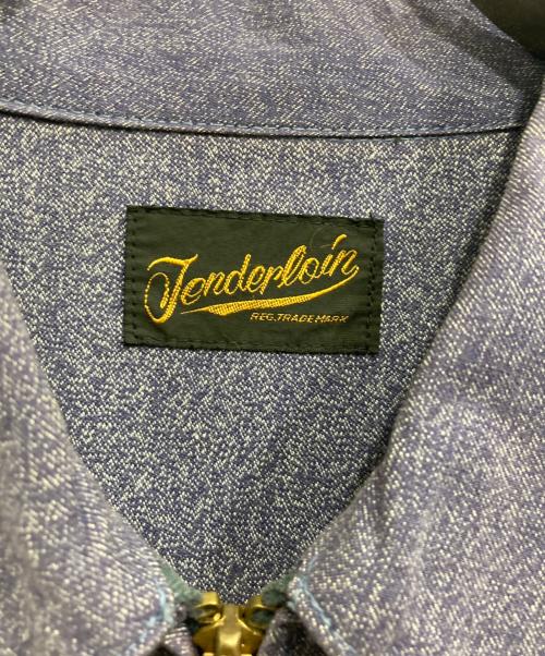 TENDERLOIN（テンダーロイン）TENDERLOIN (テンダーロイン) シャンブレー ドリズラージャケット インディゴ サイズ:SMALLの古着・服飾アイテム