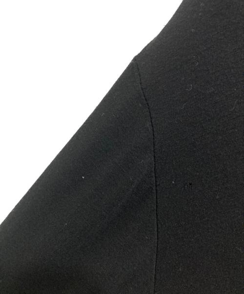 yohji yamamoto+noir（ヨウジヤマモトプリュスノアール）yohji yamamoto+noir (ヨウジヤマモトプリュスノアール) アシンメトリーカットソー ブラック サイズ:2の古着・服飾アイテム
