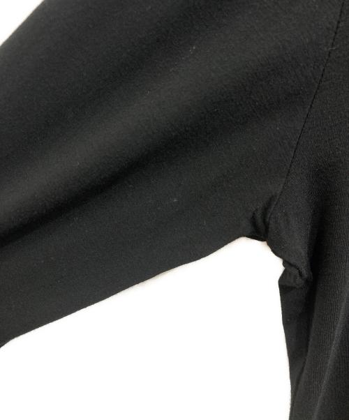 yohji yamamoto+noir（ヨウジヤマモトプリュスノアール）yohji yamamoto+noir (ヨウジヤマモトプリュスノアール) アシンメトリーカットソー ブラック サイズ:2の古着・服飾アイテム