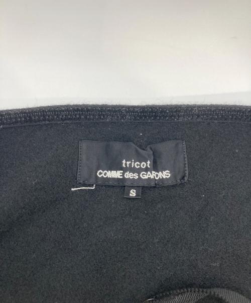 tricot COMME des GARCONS（トリココムデギャルソン）tricot COMME des GARCONS (トリココムデギャルソン) キャミソールブラウス ブラック サイズ:Sの古着・服飾アイテム