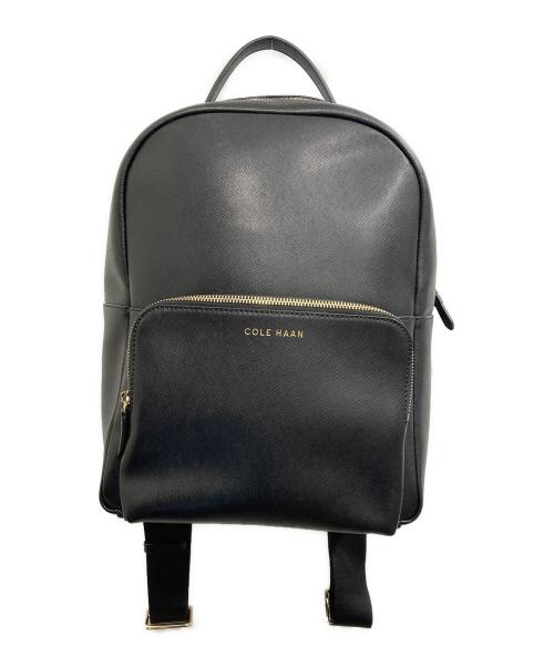 COLE HAAN（コールハーン）COLE HAAN (コールハーン) デランシー サフィアーノ バックパック ブラックの古着・服飾アイテム