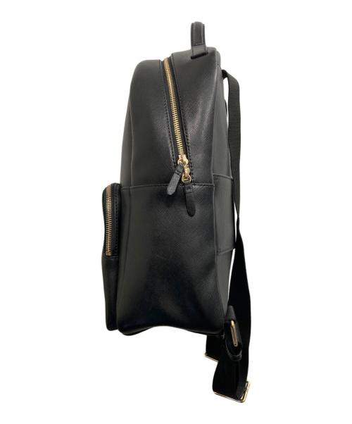 COLE HAAN（コールハーン）COLE HAAN (コールハーン) デランシー サフィアーノ バックパック ブラックの古着・服飾アイテム