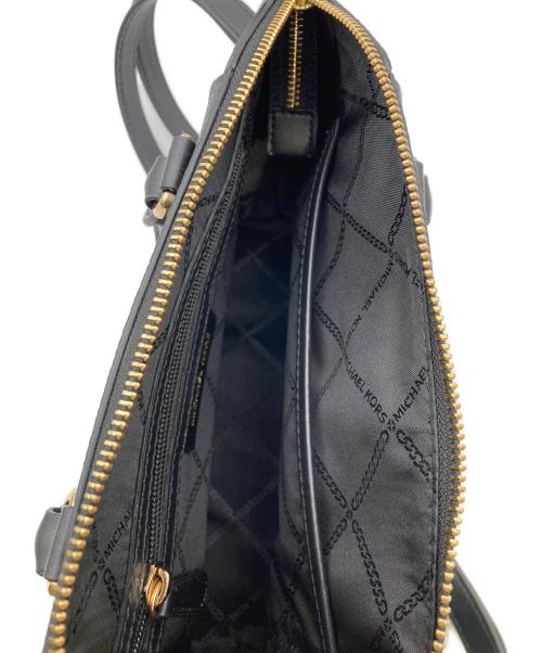 MICHAEL KORS（マイケルコース）MICHAEL KORS (マイケルコース) 2WAYバッグ/SIENNA（シエンナ）サッチェル ミディアム ブラックの古着・服飾アイテム