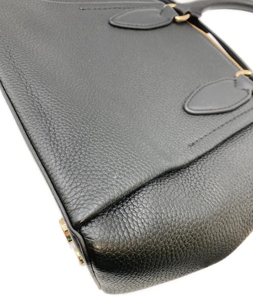 MICHAEL KORS（マイケルコース）MICHAEL KORS (マイケルコース) 2WAYバッグ/SIENNA（シエンナ）サッチェル ミディアム ブラックの古着・服飾アイテム