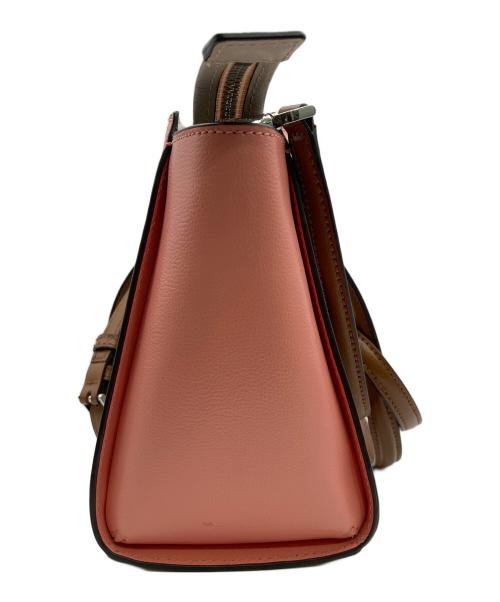 Kate Spade（ケイトスペード）Kate Spade (ケイトスペード) 2WAYショルダーバッグ ベージュ×ピンクの古着・服飾アイテム