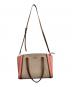 Kate Spade (ケイトスペード) 2WAYショルダーバッグ ベージュ×ピンク：5000円