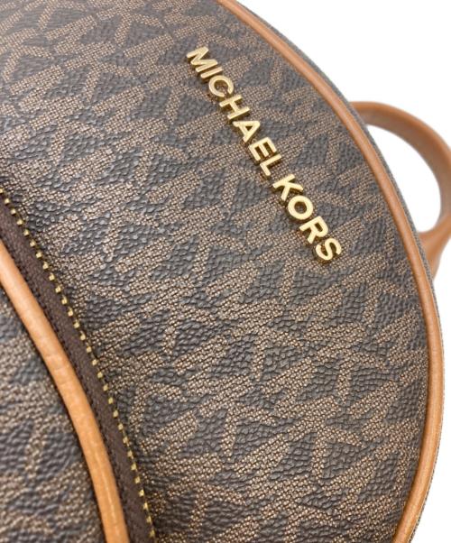 MICHAEL KORS（マイケルコース）MICHAEL KORS (マイケルコース) リュック ブラウンの古着・服飾アイテム