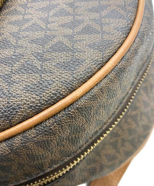 MICHAEL KORS（マイケルコース）MICHAEL KORS (マイケルコース) リュック ブラウンの古着・服飾アイテム