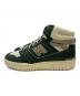 NEW BALANCE (ニューバランス) Aime Leon Dore (エメ レオン ドレ) BB650RM1/ハイカットスニーカー グリーン×ホワイト サイズ:27.5cm/US9.5/UK9/EU43：8000円
