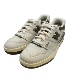 NEW BALANCE×Aime Leon Dore（ニューバランス×エメ レオン ドレ）の古着「BB550AD1/ローカットスニーカー」｜グリーン×ホワイト
