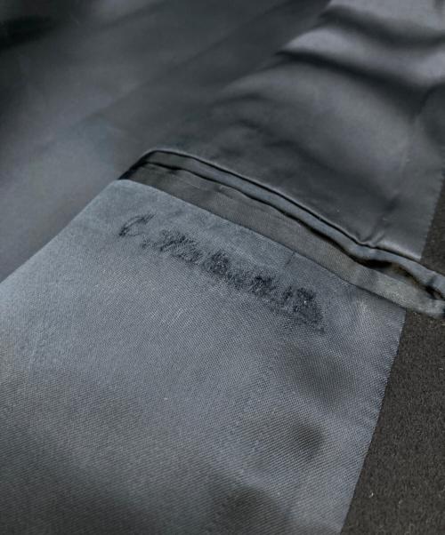 ARMANI COLLEZIONI（アルマーニ コレツィオーニ）ARMANI COLLEZIONI (アルマーニ コレツィオーニ) カシミヤ混コート ブラック サイズ:48の古着・服飾アイテム