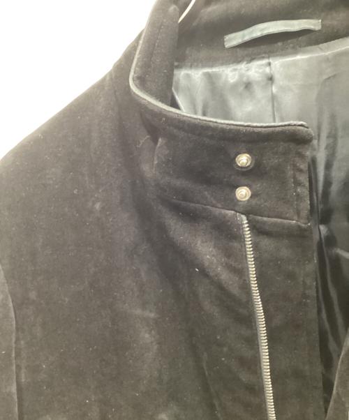 ARMANI COLLEZIONI（アルマーニ コレツィオーニ）ARMANI COLLEZIONI (アルマーニ コレツィオーニ) スタンドカラーコート ブラック サイズ:52の古着・服飾アイテム