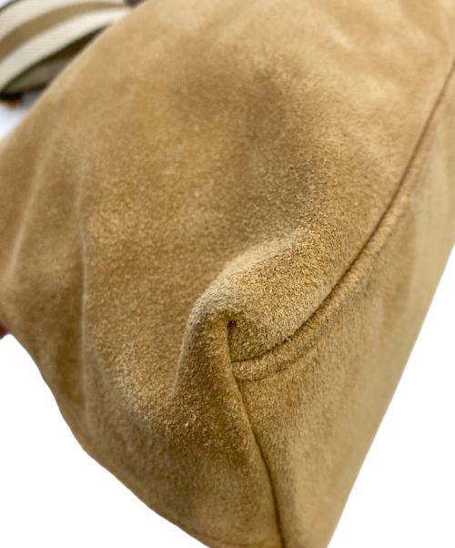 CARUS（カルス）CARUS (カルス) スエード ショルダーバッグ ブラウンの古着・服飾アイテム