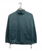 Snow peakスノーピーク）の古着「Lightweight Softshell Pullover/ライトウェイト ソフトシェル プルオーバー」｜グリーン