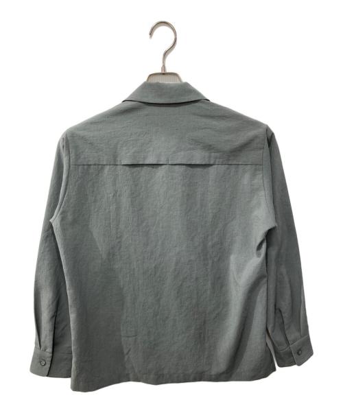 Snow peak（スノーピーク）snow peak (スノーピーク) Peライトポプリンシャツ グレー サイズ:1の古着・服飾アイテム