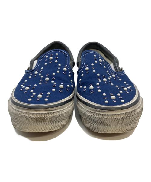 VANS（ヴァンズ）VANS (ヴァンズ) LX CLASSIC SLIP-ON 98/スリッポン ネイビー×ブラック サイズ:26cm/US8/UK7/EUR40.5の古着・服飾アイテム