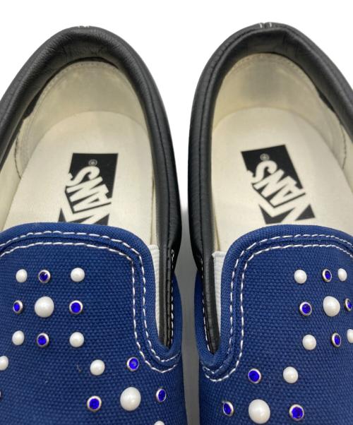 VANS（ヴァンズ）VANS (ヴァンズ) LX CLASSIC SLIP-ON 98/スリッポン ネイビー×ブラック サイズ:26cm/US8/UK7/EUR40.5の古着・服飾アイテム