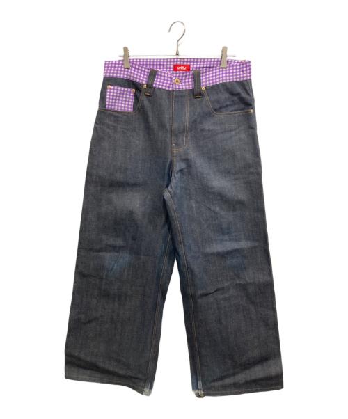 wftv（ダブリュー・エフ・ティー・ヴィー）wftv (ダブリュー・エフ・ティー・ヴィー) PICNIC DENIM/ピクニック　デニム インディゴ サイズ:記載なしの古着・服飾アイテム