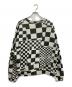 ERL (イーアールエル) VENICE CHECKER CREWNECK スウェット グレー×ブラック サイズ:L：17000円