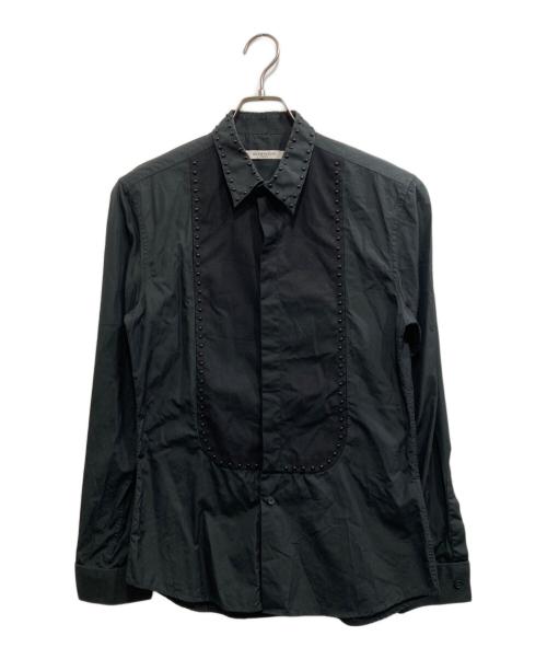 GIVENCHY（ジバンシィ）GIVENCHY (ジバンシィ) スタッズシャツ ブラック サイズ:40の古着・服飾アイテム