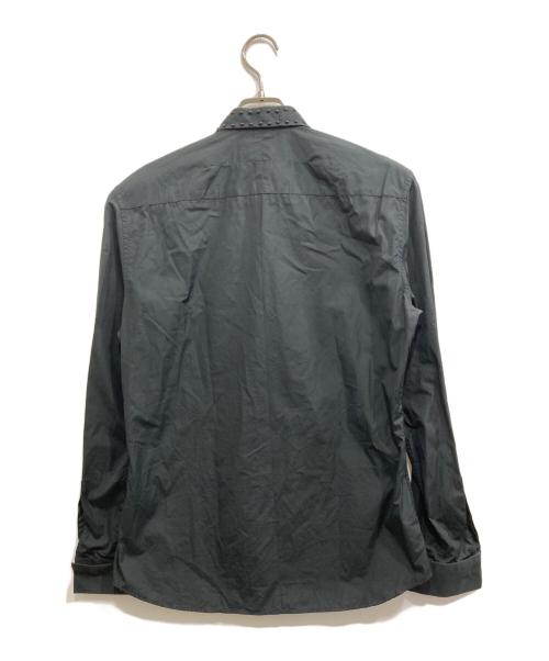 GIVENCHY（ジバンシィ）GIVENCHY (ジバンシィ) スタッズシャツ ブラック サイズ:40の古着・服飾アイテム