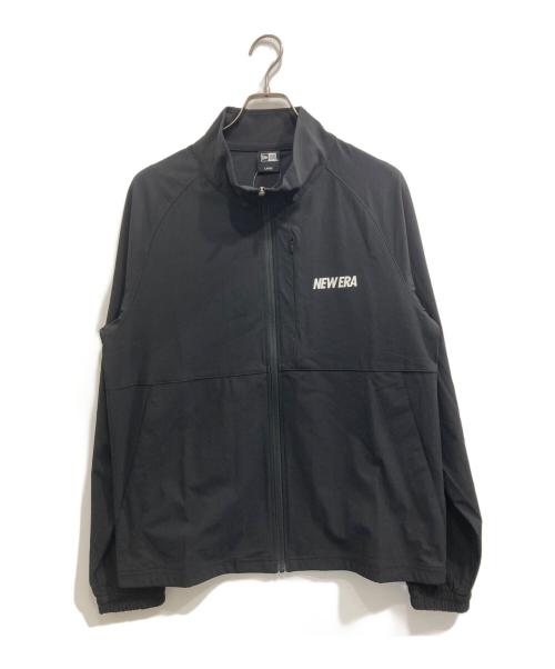 New Era（ニューエラ）New Era (ニューエラ) スリム トレーニングジャケット ブラック ブラック サイズ:LARGE 未使用品の古着・服飾アイテム