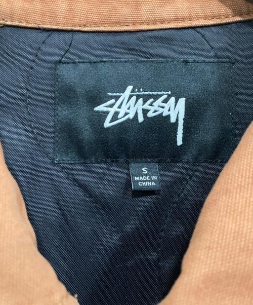 stussy（ステューシー）stussy (ステューシー) Quilted Chore Coat ブラウン サイズ:Sの古着・服飾アイテム
