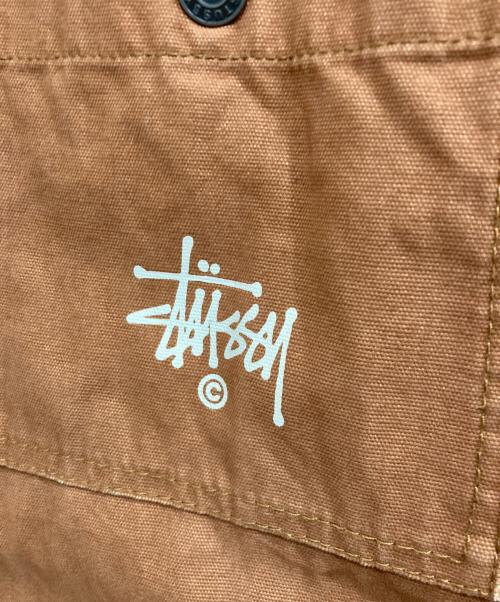 stussy（ステューシー）stussy (ステューシー) Quilted Chore Coat ブラウン サイズ:Sの古着・服飾アイテム