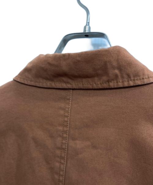 stussy（ステューシー）stussy (ステューシー) Quilted Chore Coat ブラウン サイズ:Sの古着・服飾アイテム