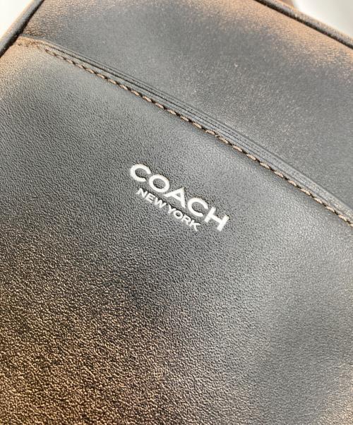COACH（コーチ）COACH (コーチ) ヒッチ クロスボディ・ラブド レザー ブラウンの古着・服飾アイテム