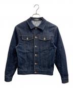 Diorディオール）の古着「Oblique Raw Cotton Denim Jacket/Oblique Jacket」｜インディゴ
