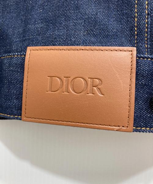 Dior（ディオール）Dior (ディオール) Oblique Raw Cotton Denim Jacket/Oblique Jacket インディゴ サイズ:44の古着・服飾アイテム