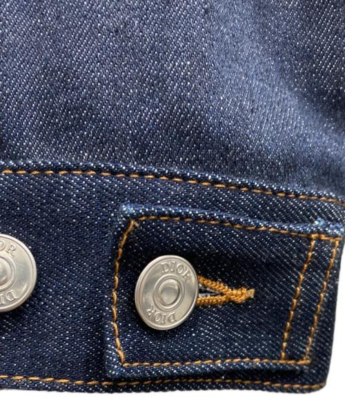 Dior（ディオール）Dior (ディオール) Oblique Raw Cotton Denim Jacket/Oblique Jacket インディゴ サイズ:44の古着・服飾アイテム