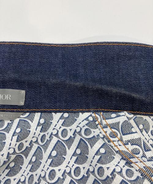 Dior（ディオール）Dior (ディオール) Oblique Raw Cotton Denim Jacket/Oblique Jacket インディゴ サイズ:44の古着・服飾アイテム