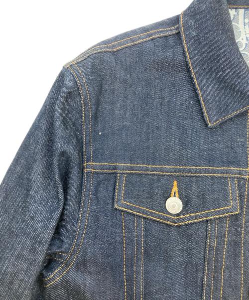 Dior（ディオール）Dior (ディオール) Oblique Raw Cotton Denim Jacket/Oblique Jacket インディゴ サイズ:44の古着・服飾アイテム